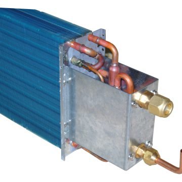 Direct expansion blower evaporation coil