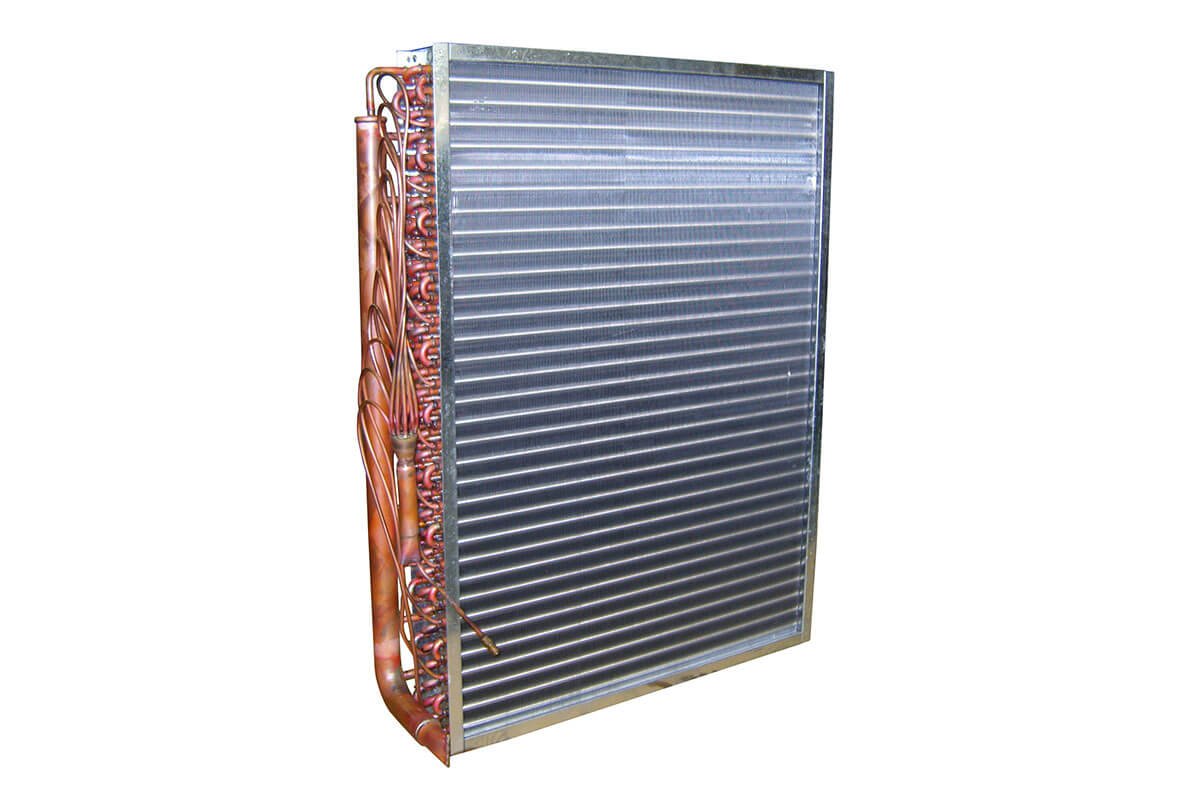 In-line evaporation coil