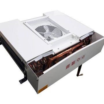 Evaporator components for refrigeration_bilateral air outlet