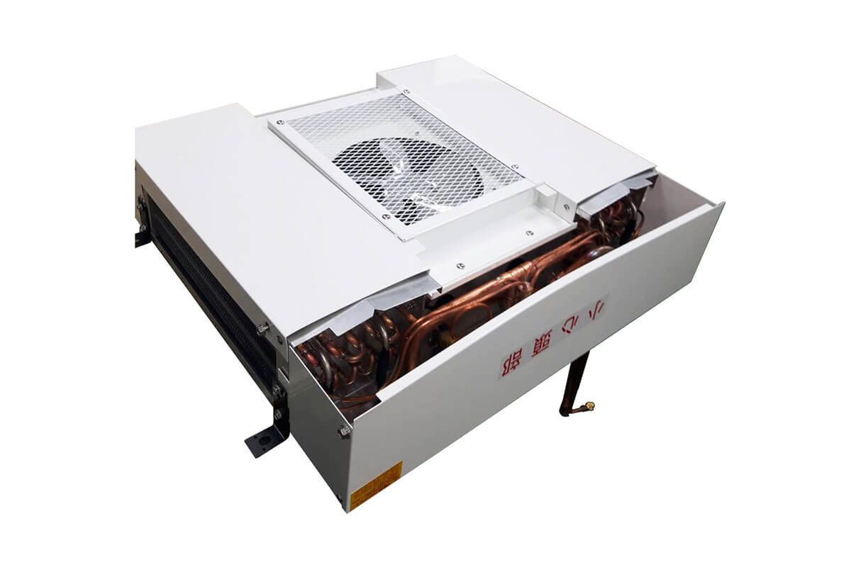 Evaporator components for refrigeration_bilateral air outlet