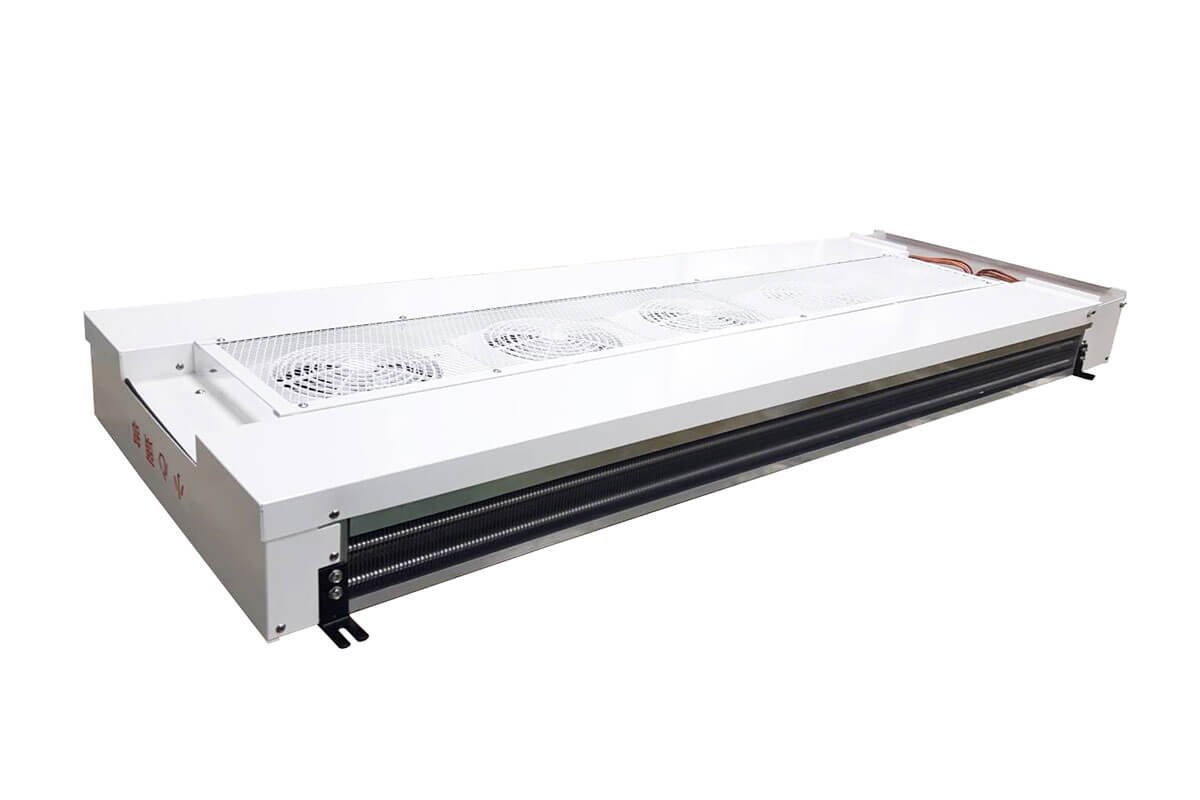 Evaporator components for refrigeration_bilateral air outlet_2
